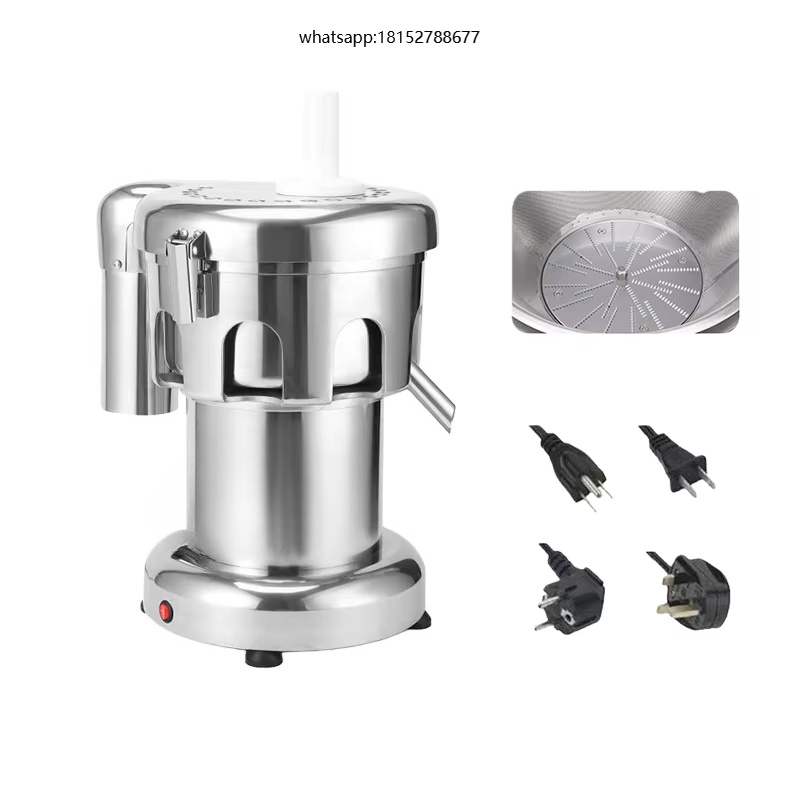 Juicer - 最新の業務用フルーツジューサーマシン、オレンジ・レモン・ザクロ用の高耐久性産業用抽出機、高いジュース抽出率