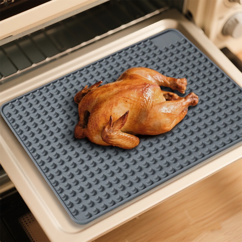 Microwave Oven - 高温耐性電子レンジ保護パッド、耐油オーブンパッド、キッチン収納断熱シリコンパッド