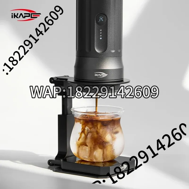Coffee Maker - IKAPE Kapo K2 ポータブルコーヒーマシン／Bluetooth接続／タイマー機能、51/58mmエスプレッソ用ボトムレスフィルター