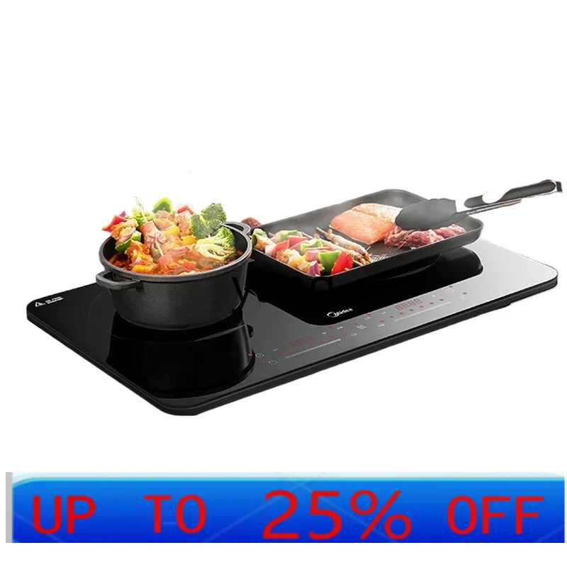 Induction Cooker - CX 3500W高出力家庭用ダブルヘッドモバイル電気調理器IHクッキングヒーター