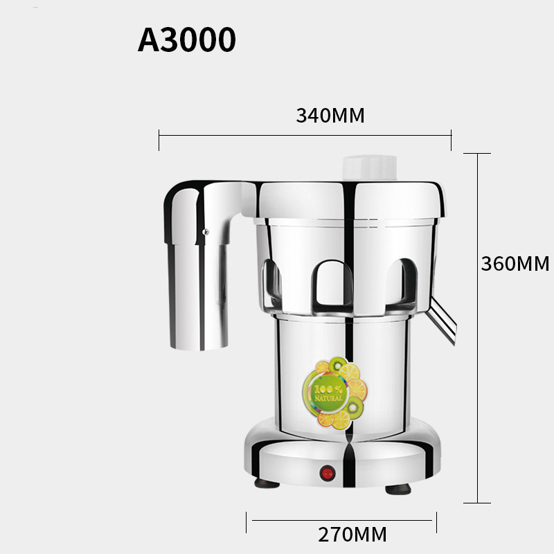 220Vパワフルジュース抽出機 ステンレス製業務用フルーツジ - Juicer のレビューと価格