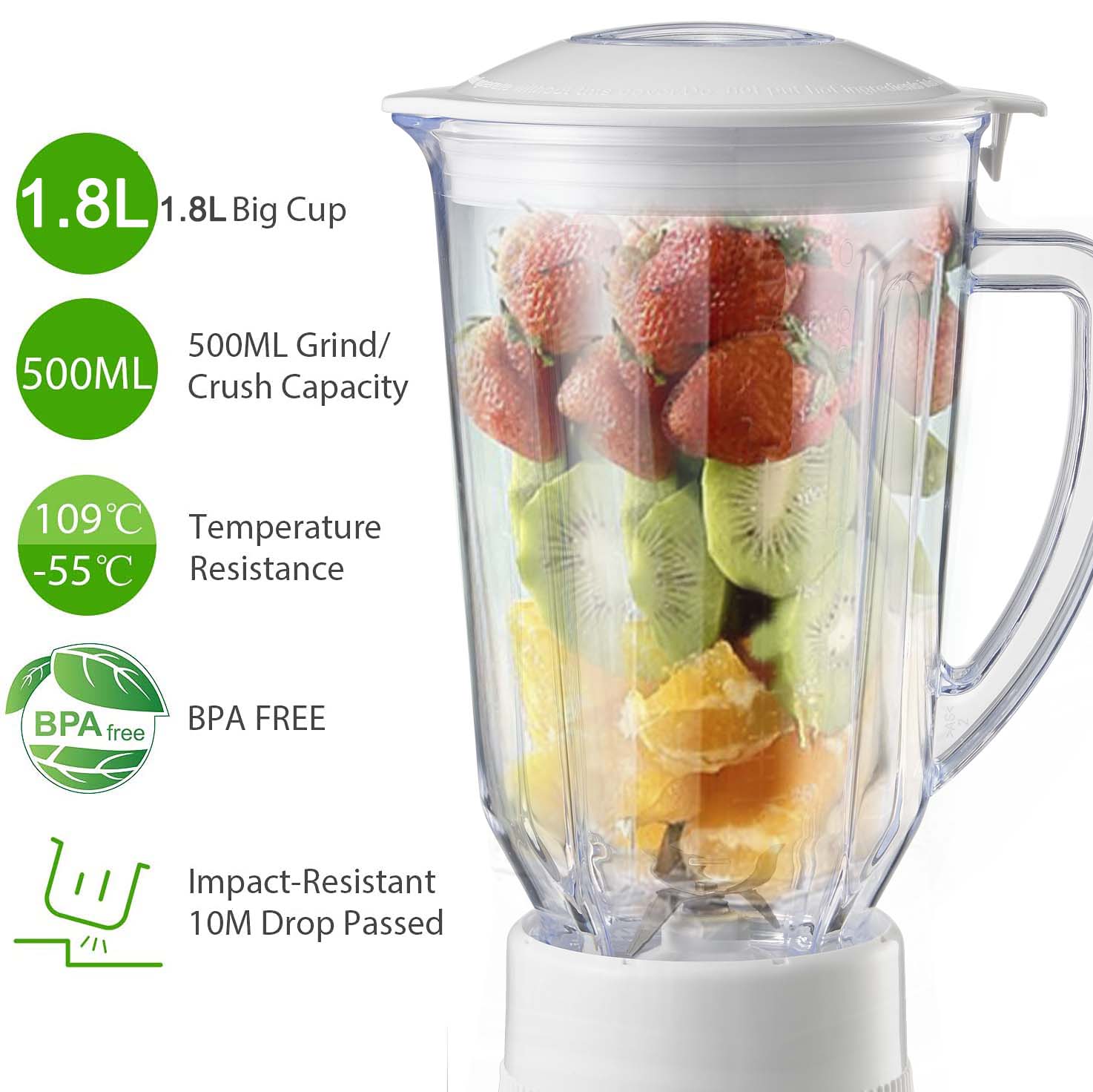 4 in 1多機能家庭用キッチン家電フードプロセッサー、ジュ - Blender のレビューと価格