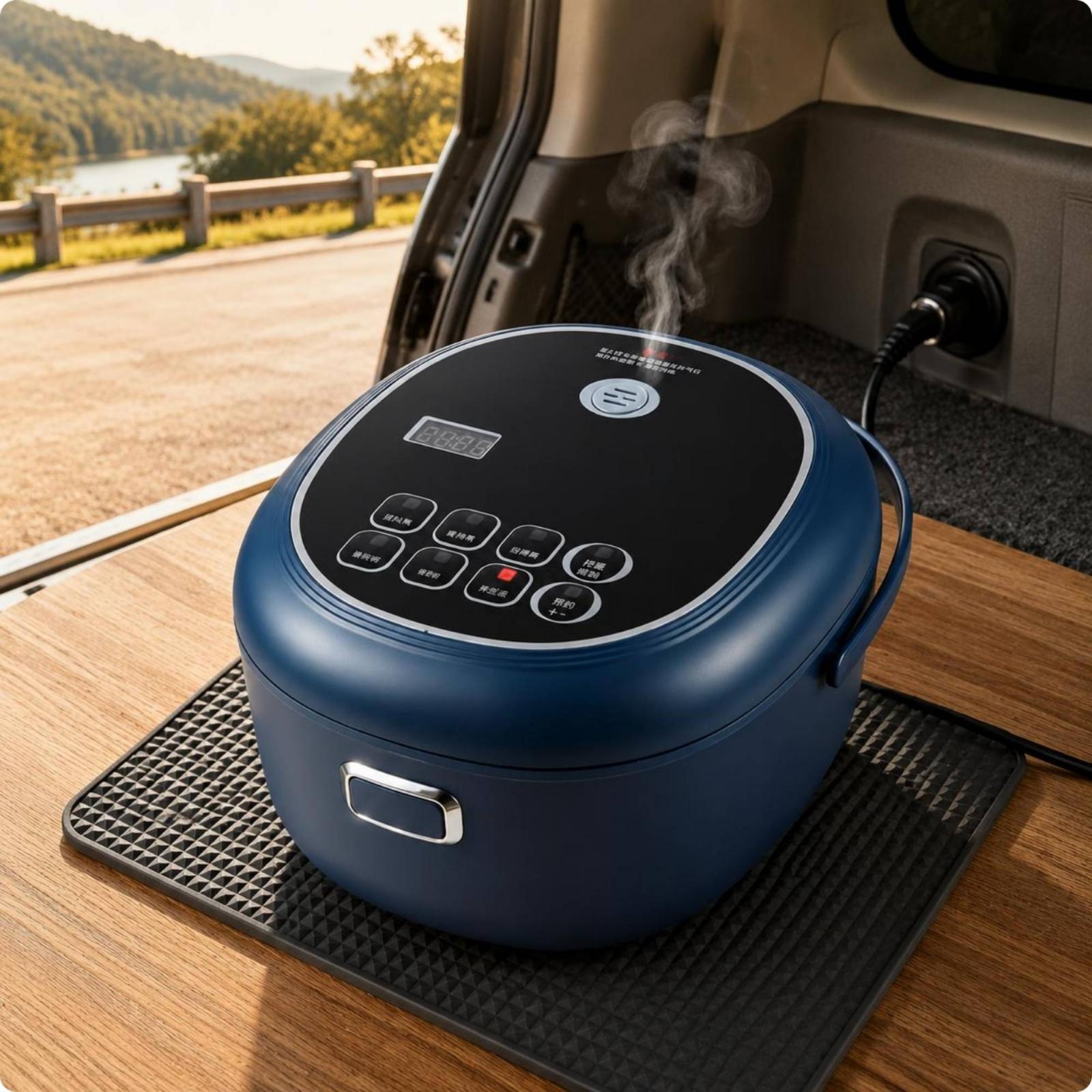 ポータブル炊飯器 ロードトリップ対応炊飯器 コンパクト小型家 - Rice Cooker のレビューと価格