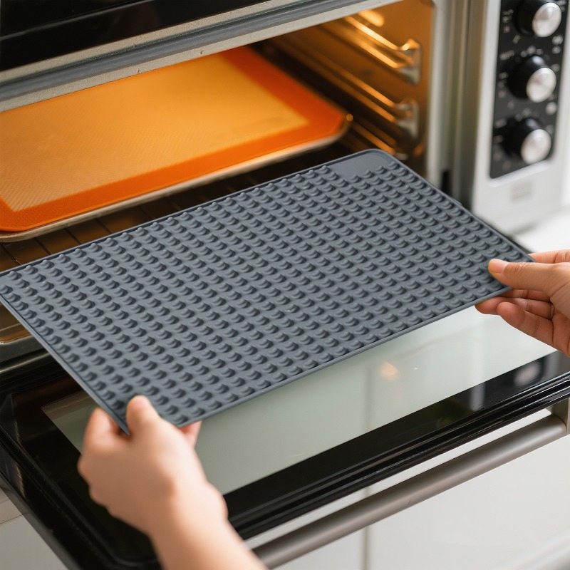 高温耐性電子レンジ保護パッド、耐油オーブンパッド、キッチン収 - Microwave Oven のレビューと価格