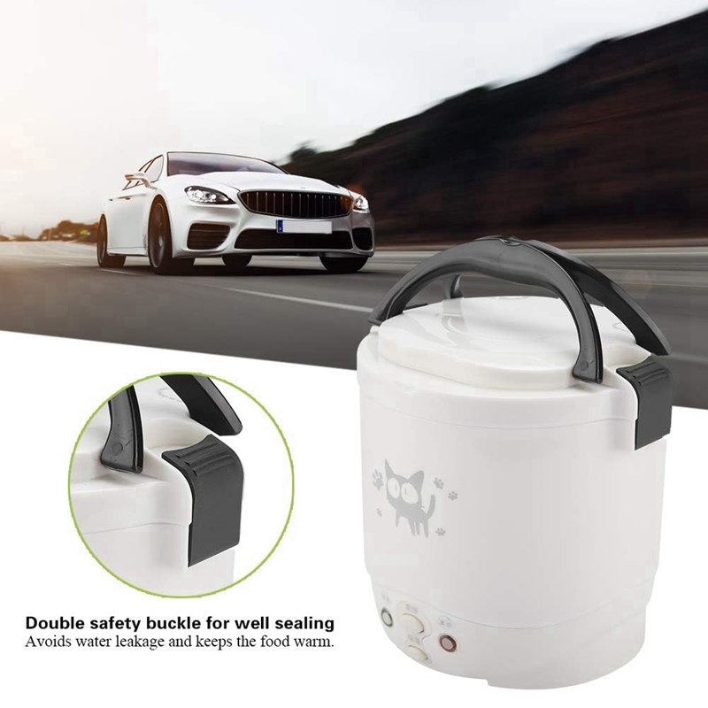 ミニ炊飯器車ポータブル旅行炊飯器ノンスティック多機能炊飯器電 - Rice Cooker のレビューと価格