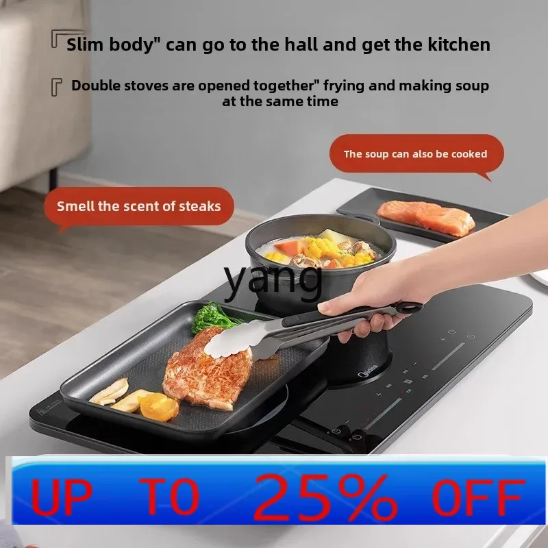 CX 3500W高出力家庭用ダブルヘッドモバイル電気調理器I - Induction Cooker のレビューと価格