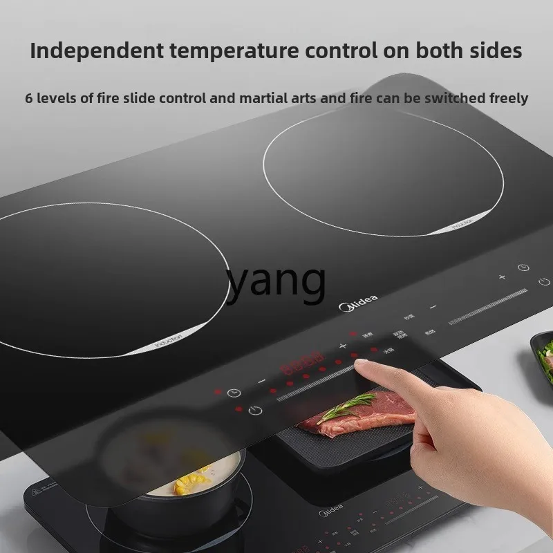 CX 3500W高出力家庭用ダブルヘッドモバイル電気調理器I - Induction Cooker のレビューと価格