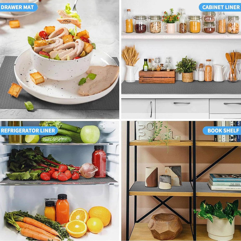 EVA キッチンシェルフライナー - 新学期引き出しマット、 - Kitchen Appliances Cabinet のレビューと価格