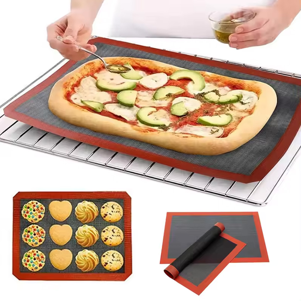 シリコンベーキングマットシート 30x40cm 再利用可能な - Microwave Oven のレビューと価格