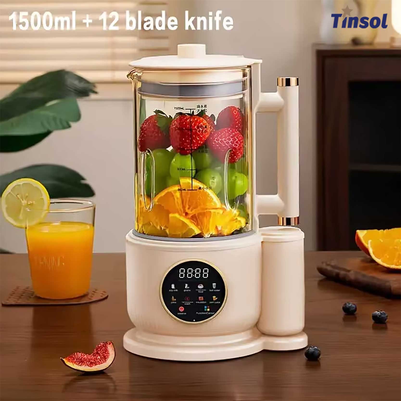 スマートブレンダー、豆乳メーカー、電動ジューサー、壁掛け式豆 - Juicer のレビューと価格