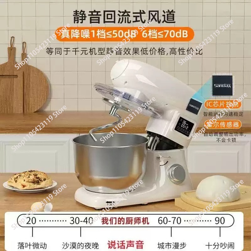 110V電動スタンドミキサー、小型自動生地練り機（チルトヘッ - Stand Mixer のレビューと価格